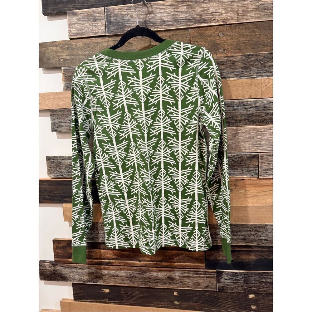Pact Birch Tree 100% Organic Cotton Holiday Pajama top size Large - Picture 2 of 5
